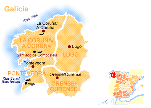 Imagen de Santiago de Compostela mapa 15701 1 