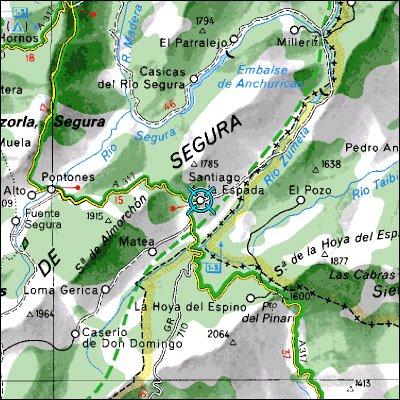 Imagen de Santiago-Pontones mapa 23290 6 