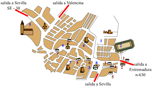 Imagen de Santiponce mapa 41970 2 