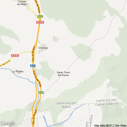 Imagen de Santo Tomé del Puerto mapa 40590 1 