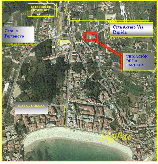 Imagen de Sanxenxo mapa 36960 3 