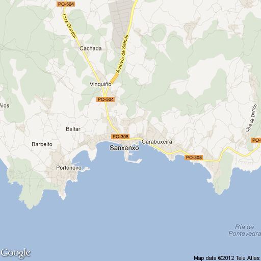 Imagen de Sanxenxo mapa 36960 5 