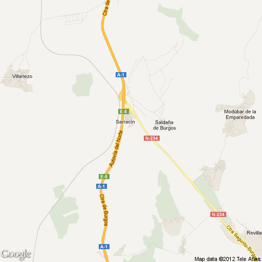 Imagen de Sarracín mapa 09620 1 
