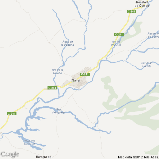Imagen de Sarral mapa 43424 1 