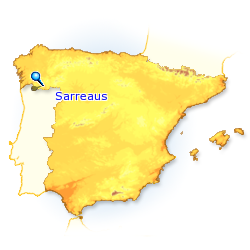 Imagen de Sarreaus mapa 32631 2 