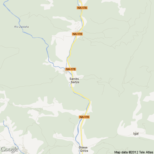 Imagen de Sarriés mapa 31451 1 