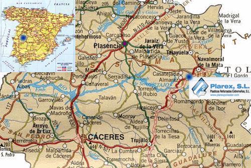 Imagen de Saucedilla mapa 10390 3 
