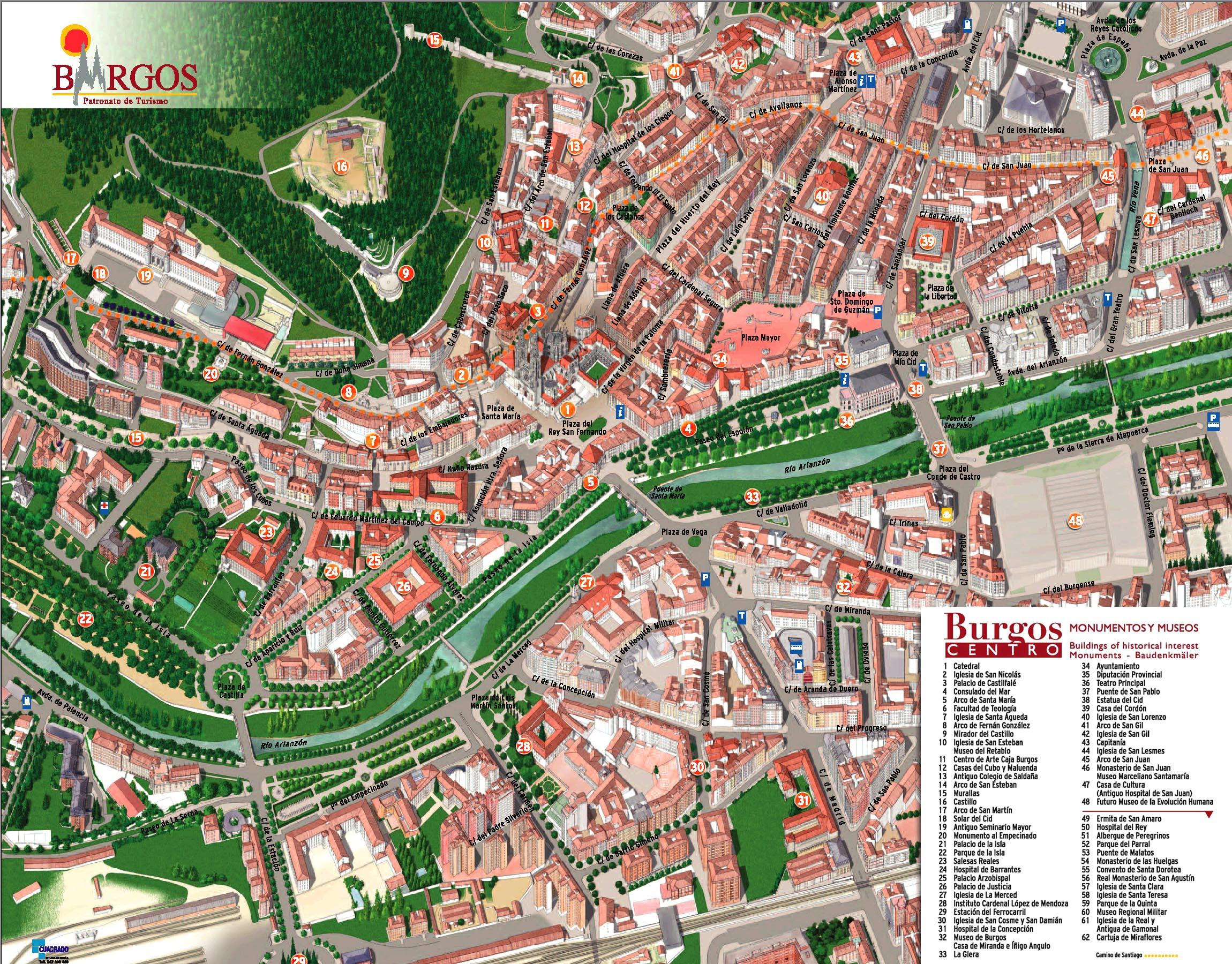 Imagen de Sedano mapa 09142 3 