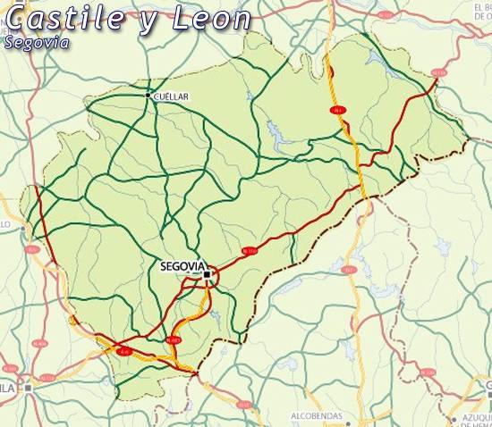 Imagen de Segovia mapa 40196 1 