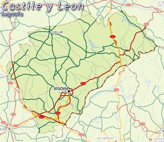 Imagen de Segovia mapa 40001 1 