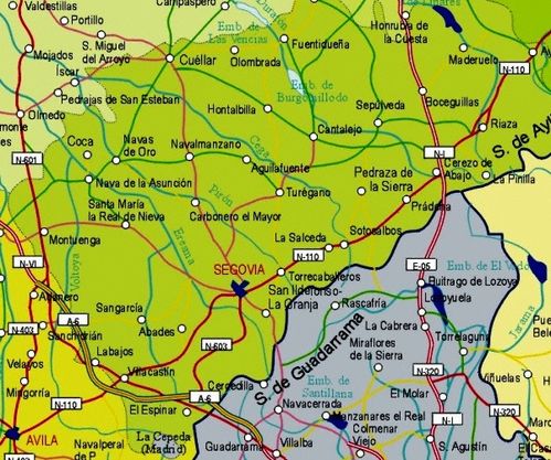 Imagen de Segovia mapa 40001 4 