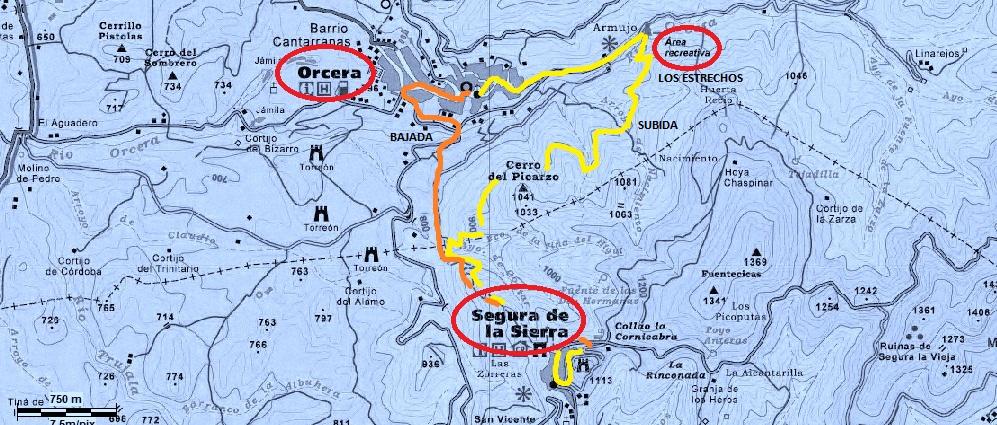 Imagen de Segura de la Sierra mapa 23379 5 