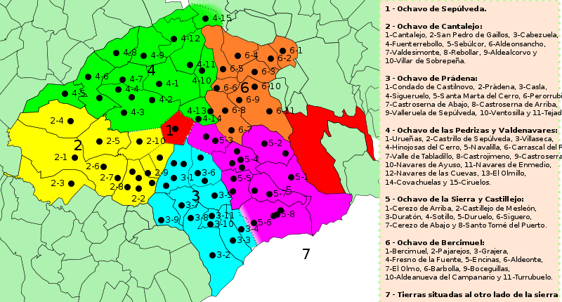 Imagen de Sepúlveda mapa 40300 2 