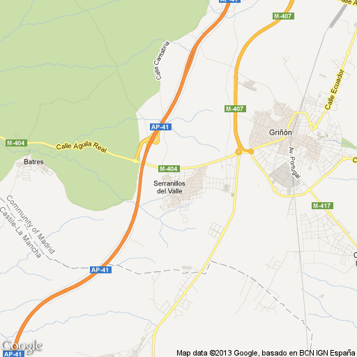 Imagen de Serranillos del Valle mapa 28979 2 
