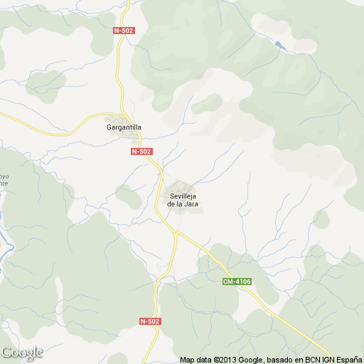 Imagen de Sevilleja de la Jara mapa 45671 1 