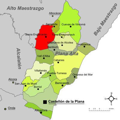 Imagen de Sierra Engarcerán mapa 12182 3 