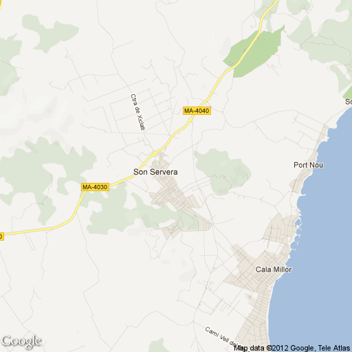 Imagen de Son Servera mapa 07550 4 