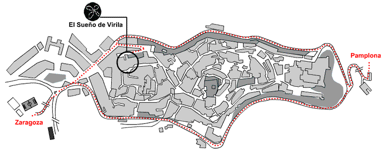 Imagen de Sos del Rey Católico mapa 50680 2 