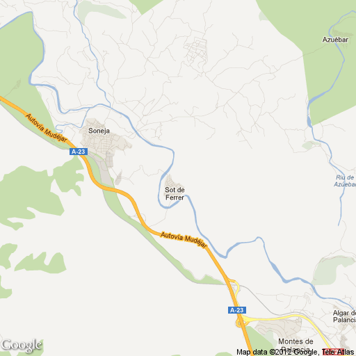 Imagen de Sot de Ferrer mapa 12489 1 