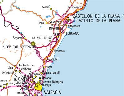 Imagen de Sot de Ferrer mapa 12489 3 