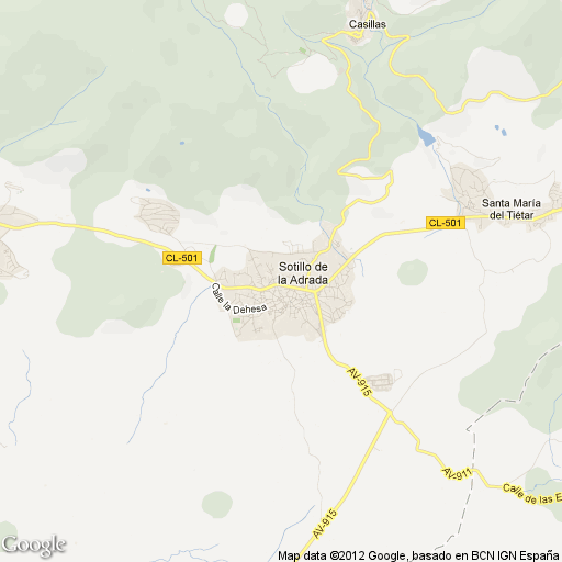Imagen de Sotillo de la Adrada mapa 05420 2 