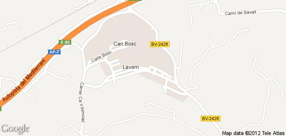 Imagen de Subirats mapa 08739 3 