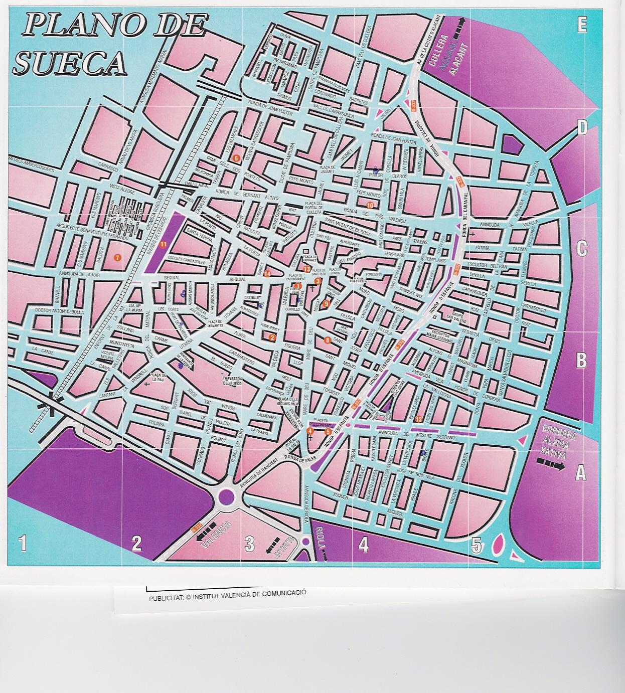 Imagen de Sueca mapa 46410 3 