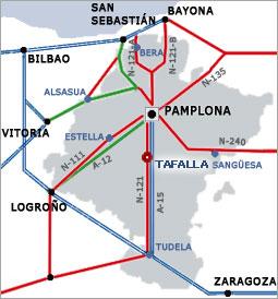 Imagen de Tafalla mapa 31300 5 
