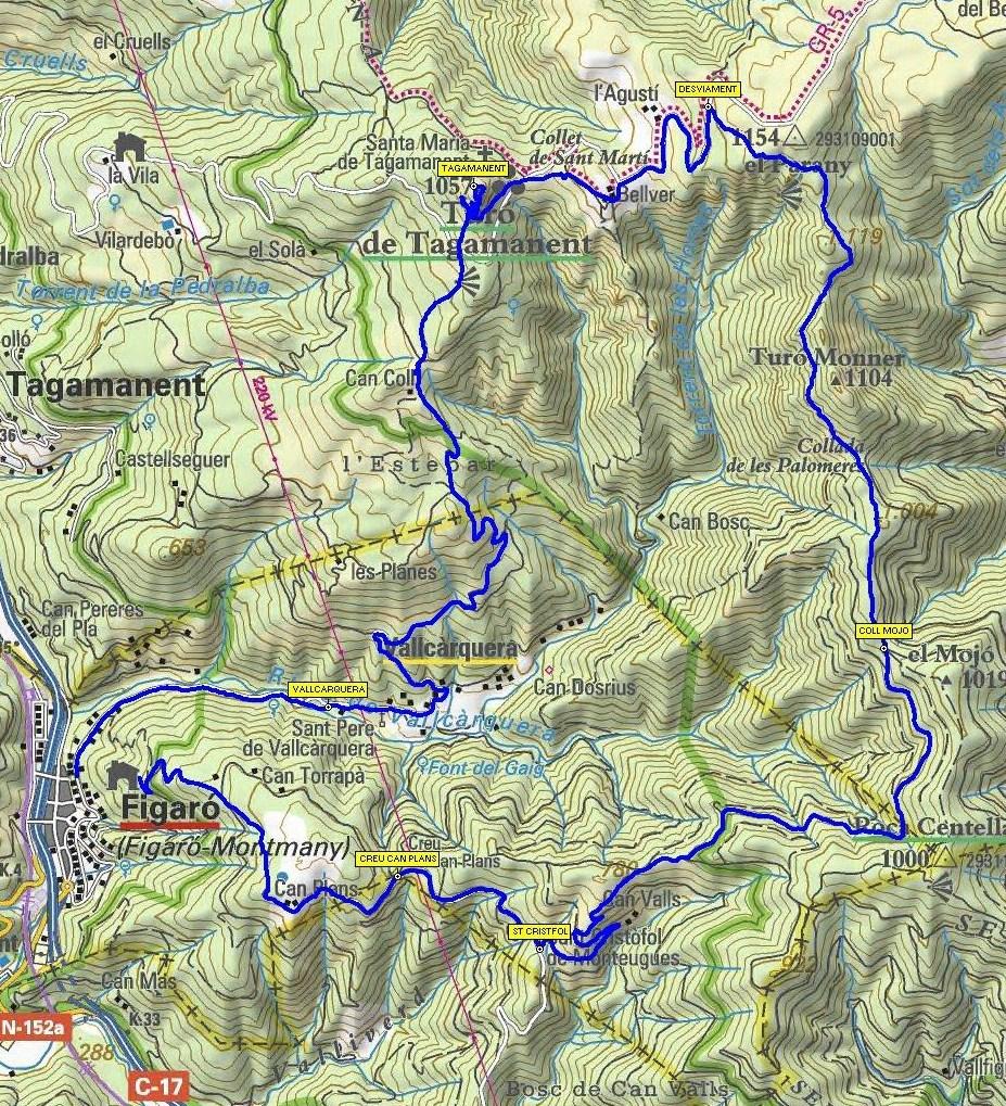 Imagen de Tagamanent mapa 08593 3 