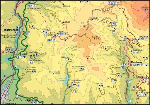 Imagen de Tagamanent mapa 08593 4 