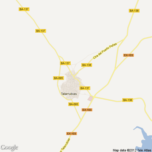 Imagen de Talarrubias mapa 06640 2 
