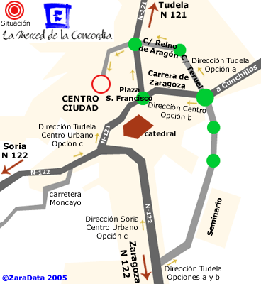 Imagen de Tarazona mapa 50500 5 