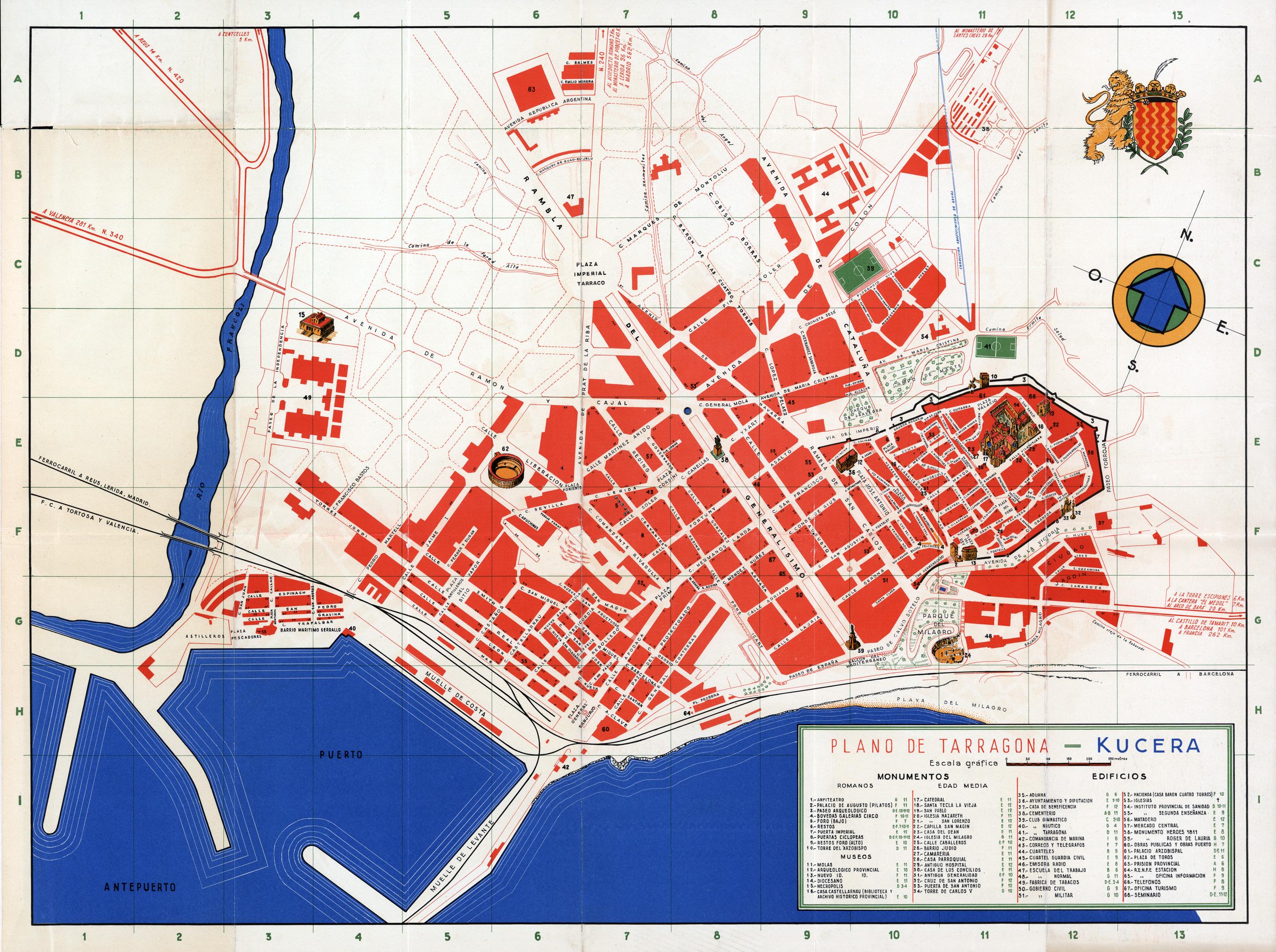 Imagen de Tarragona mapa 43764 1 