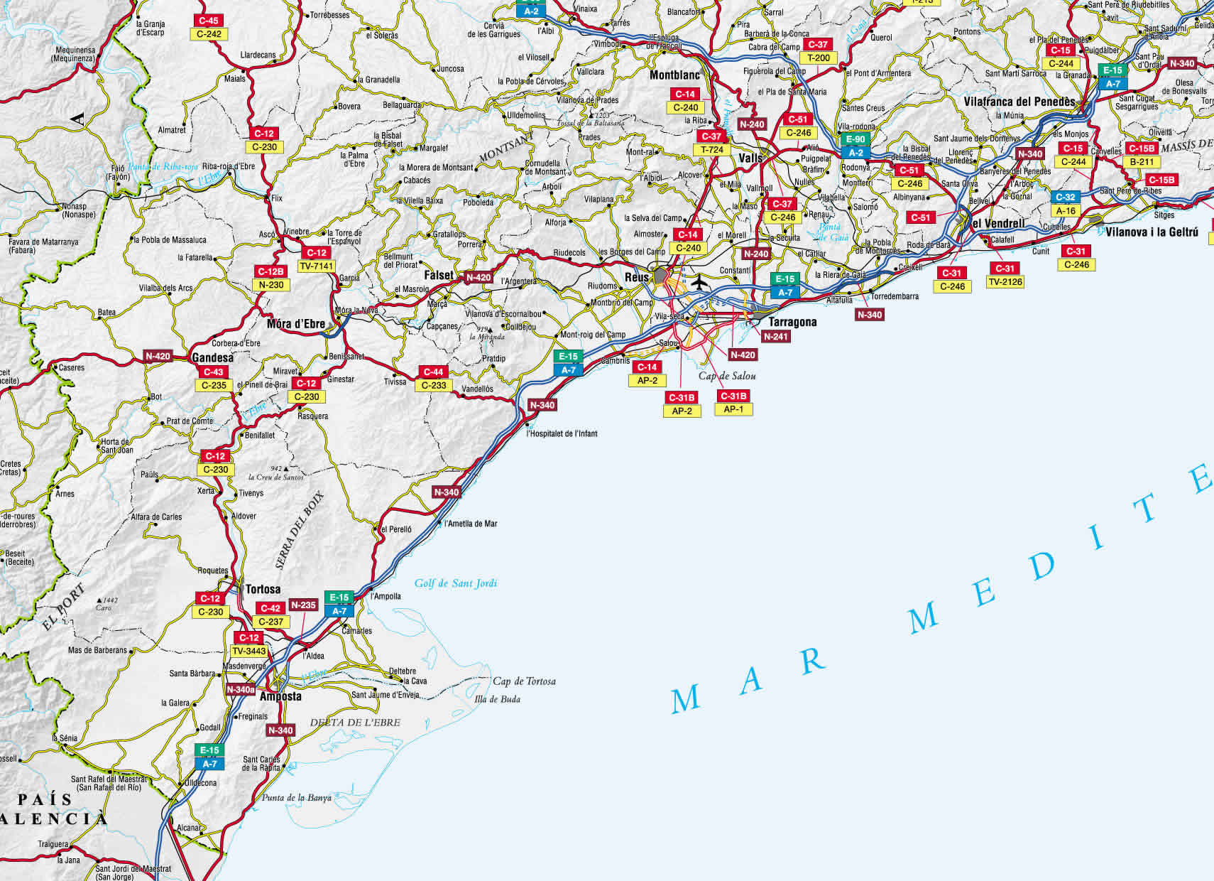 Imagen de Tarragona mapa 43001 2 