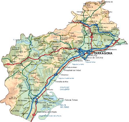 Imagen de Tarragona mapa 43764 5 