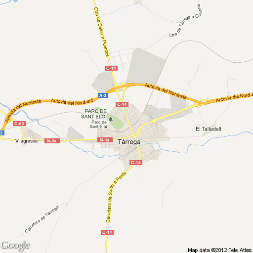 Imagen de Tàrrega mapa 25300 1 