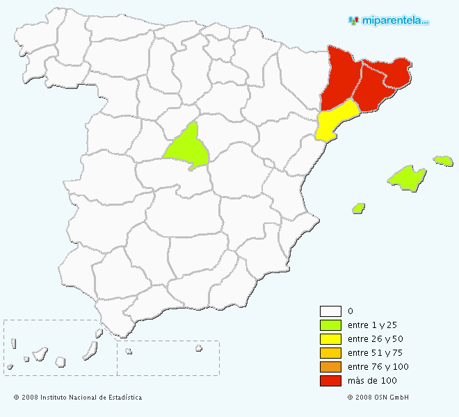 Imagen de Tarrés mapa 25480 5 
