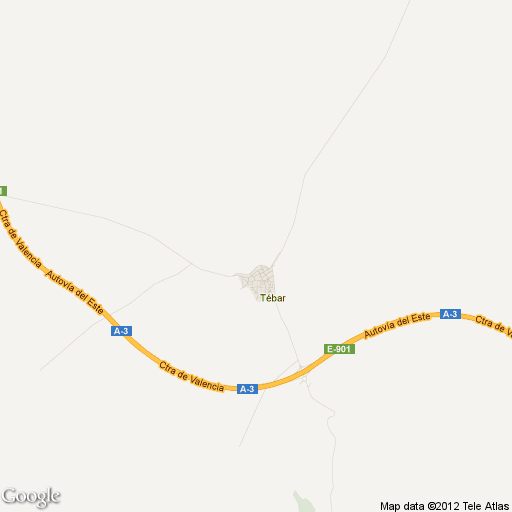 Imagen de Tébar mapa 16710 1 