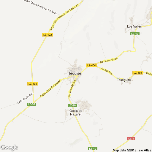 Imagen de Teguise mapa 35530 1 
