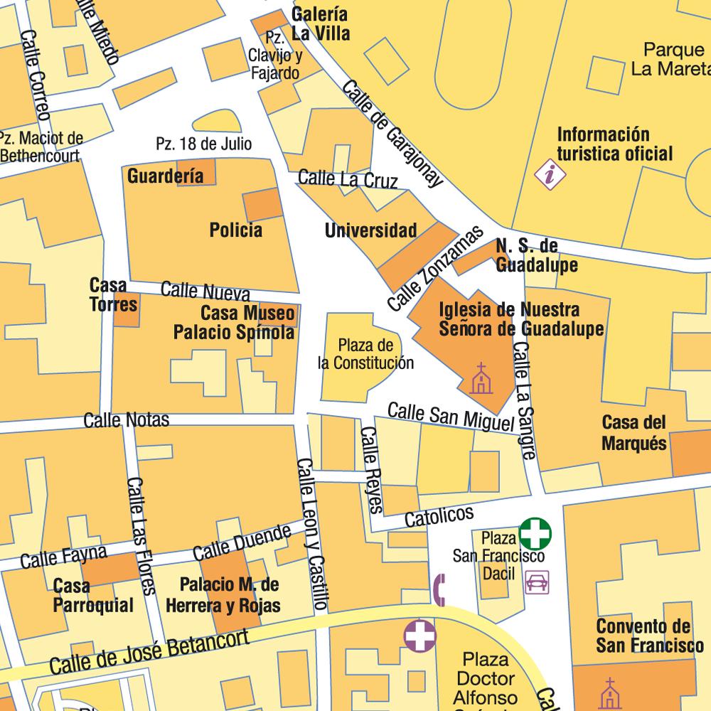 Imagen de Teguise mapa 35530 3 