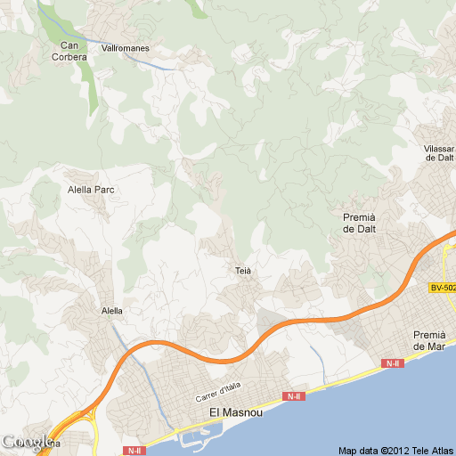 Imagen de Teià mapa 08329 1 