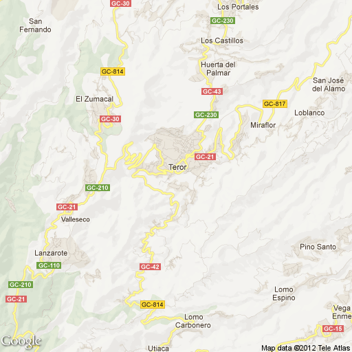 Imagen de Teror mapa 35330 1 