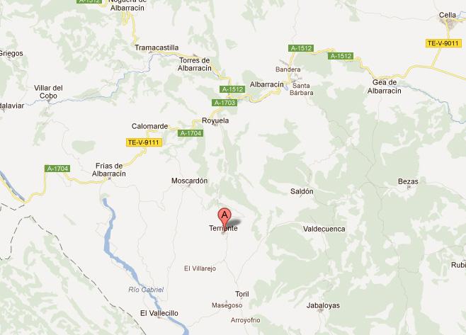 Imagen de Terriente mapa 44120 2 