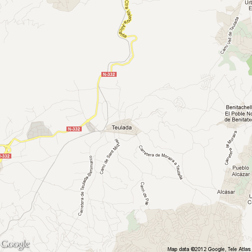 Imagen de Teulada mapa 03725 3 