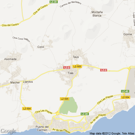 Imagen de Tías mapa 35572 1 