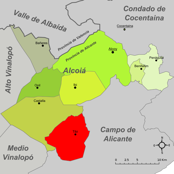Imagen de Tibi mapa 03109 2 