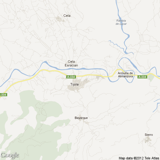 Imagen de Tíjola mapa 04880 1 