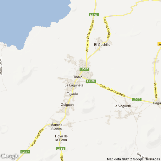 Imagen de Tinajo mapa 35560 1 