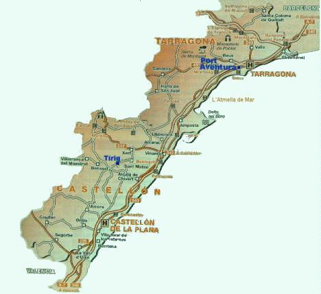Imagen de Tírig mapa 12179 3 