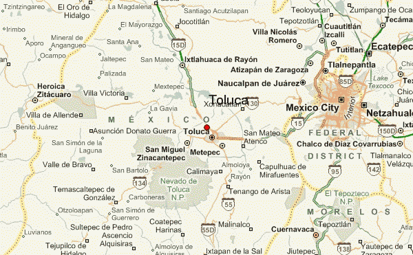 Imagen de Toluca de Lerdo mapa 50200 5 